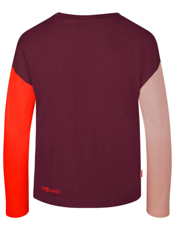 Trollkids Functioneel shirt "Verdal" rood