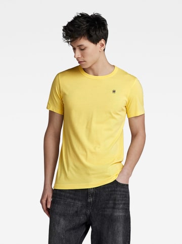 G-Star Koszulka "Daplin" w kolorze żółtym
