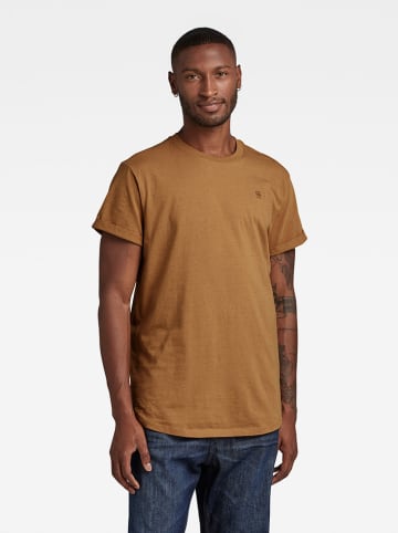 G-Star Koszulka "Lash" w kolorze jasnobrązowym