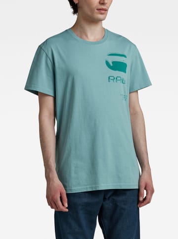 G-Star Shirt "Raw" turquoise