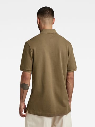 G-Star Poloshirt "Essential" in Braun