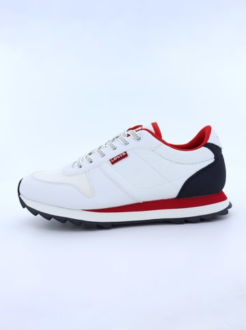 Levi's Kids Sneakers "Alex" wit/donkerblauw/rood