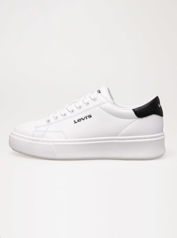 Levi's Kids Sneakers "Amber" wit/zwart