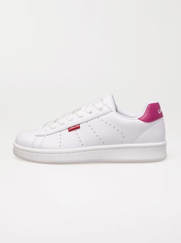 Levi's Kids Sneakersy "Avenue" w kolorze biało-różowym