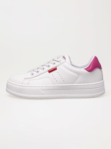 Levi's Kids Sneakersy "Tampa" w kolorze biało-różowym