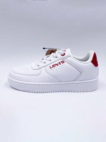 Levi's Kids Sneakersy "New Union" w kolorze biało-czerwonym