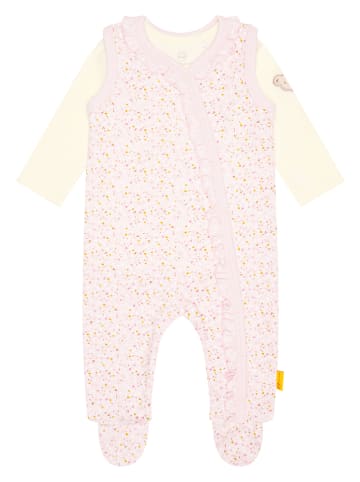 Steiff 2tlg. Outfit in Creme/ Rosa