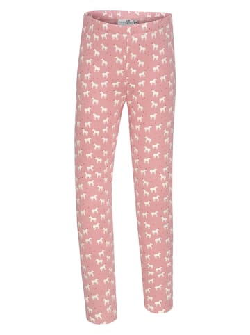 happy girls by Eisend Legginsy termiczne w kolorze jasnoróżowym