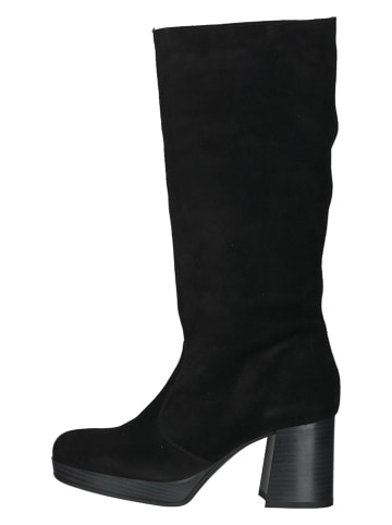 Ara Shoes Skórzane kozaki w kolorze czarnym
