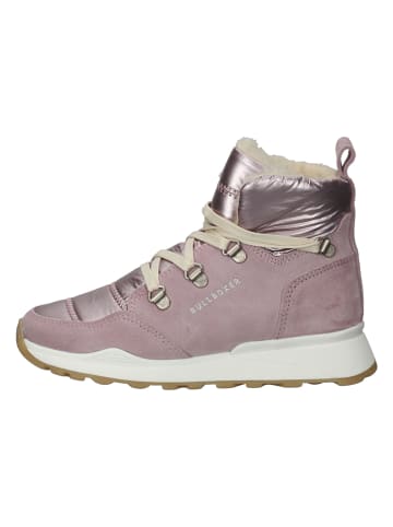 Bullboxer Leren boots roze