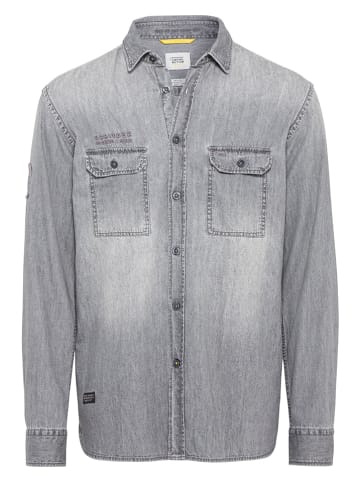 Camel Active Jeanshemd - Regular fit - in Grau