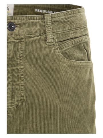 Camel Active Corduroybroek - regular fit - kaki