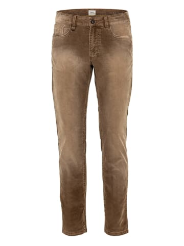 Camel Active Spodnie sztruksowe - Slim fit - w kolorze jasnobrązowym