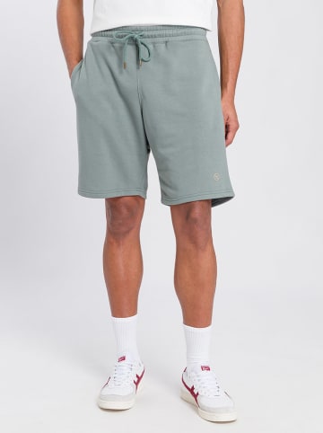 Cross Jeans Sweatbermuda grijs