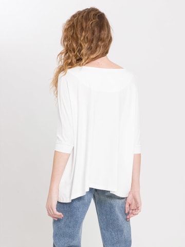 Cross Jeans Koszulka w kolorze białym