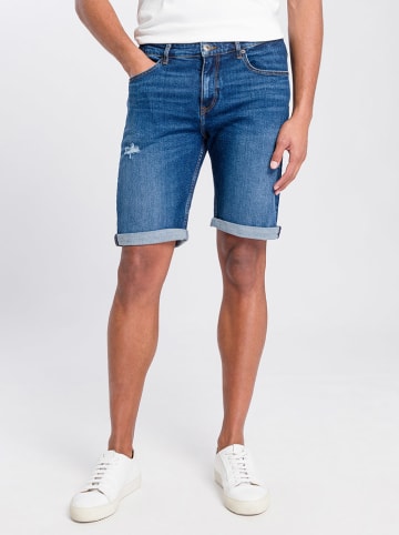 Cross Jeans Szorty dżinsowe w kolorze niebieskim
