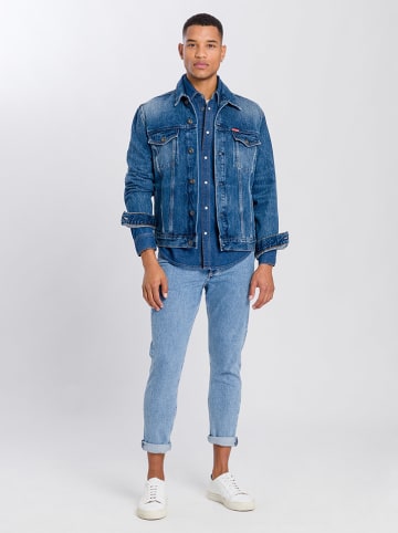 Cross Jeans Dżinsy - Tapered fit - w kolorze błękitnym
