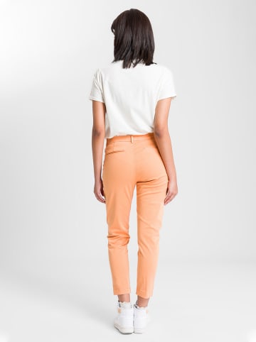 Cross Jeans Spodnie w kolorze pomarańczowym