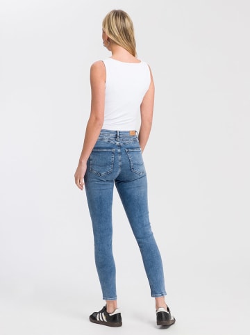 Cross Jeans Spijkerbroek - skinny fit - blauw