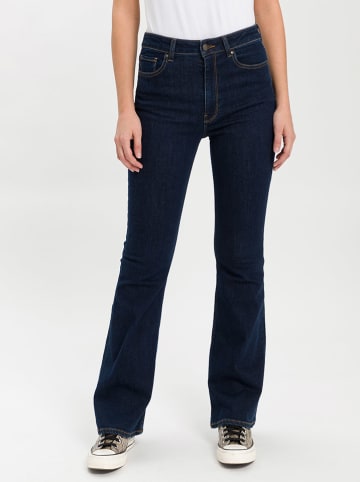 Cross Jeans Spijkerbroek - flare fit - donkerblauw