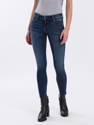 Cross Jeans Spijkerbroek - skinny fit - donkerblauw