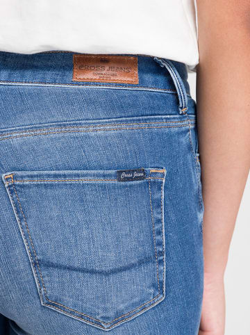 Cross Jeans Dżinsy - Skinny fit - w kolorze niebieskim