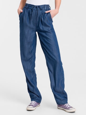 Cross Jeans Dżinsy - Wide Leg - w kolorze niebieskim