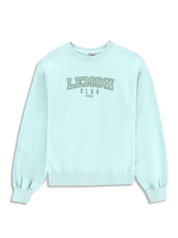 Lemon explore Sweatshirt turquoise