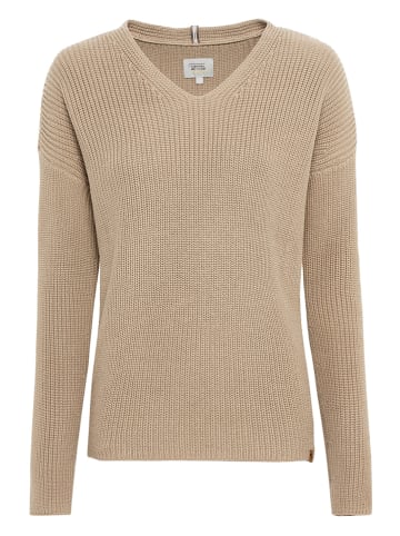 Camel Active Sweter w kolorze beżowym