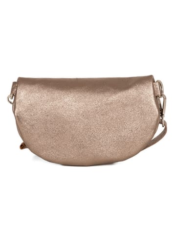 Anna Morellini Leren heuptas "Agnese" taupe - (B)23 x (H)15 x (D)1 cm