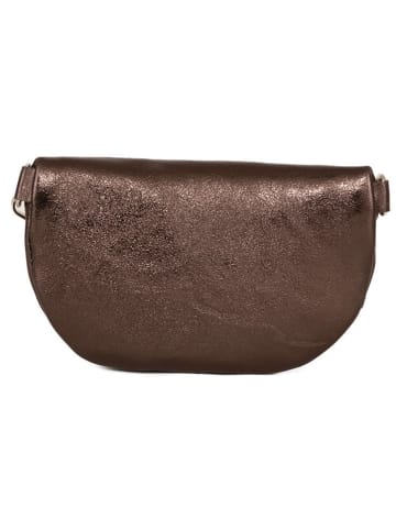 Anna Morellini Leder-Gürteltasche "Agnese" in Braun - (B)23 x (H)15 x (T)1 cm
