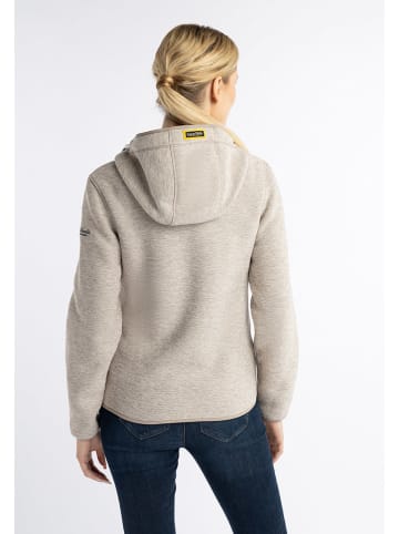 Schmuddelwedda Fleece vest taupe