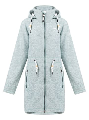 Schmuddelwedda Fleece mantel mintgroen