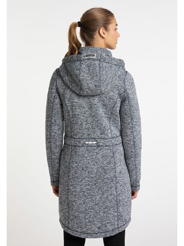 Schmuddelwedda Fleece mantel blauw