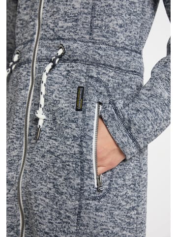 Schmuddelwedda Fleece mantel blauw