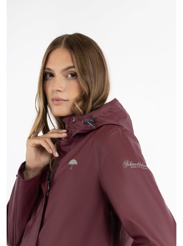 Schmuddelwedda Regenjacke in Bordeaux