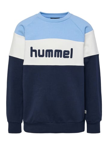Hummel Sweatshirt "Claes" in Blau