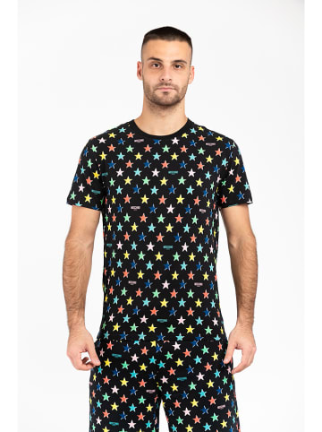 Moschino Shirt donkerblauw/meerkleurig