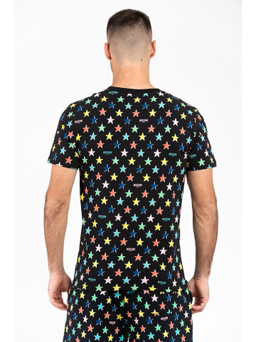 Moschino Shirt in Dunkelblau/ Bunt