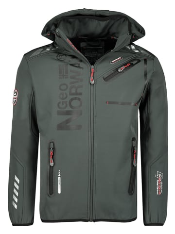 Geographical Norway Softshelljacke "Royaute" in Grau