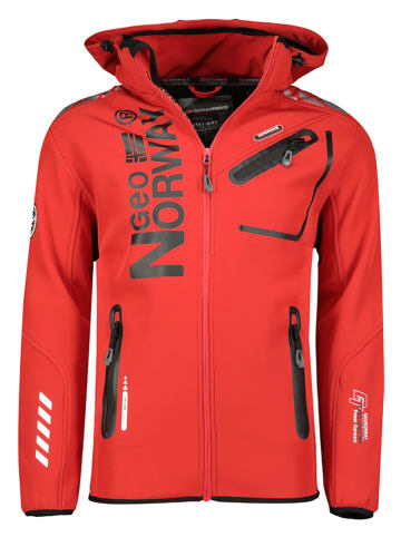 Geographical Norway Softshelljas "Royaute" rood