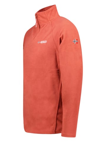 Geographical Norway Fleecepullover "Tug" in Rostrot