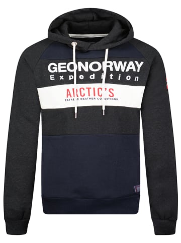 Geographical Norway Bluza "Gentil" w kolorze granatowym