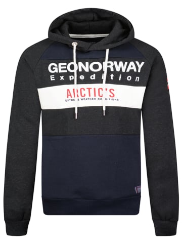 Geographical Norway Hoodie "Gentil" in Dunkelblau