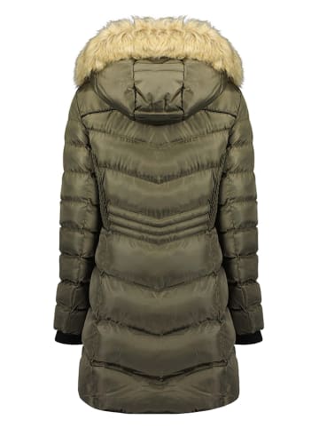 Geographical Norway Płaszcz zimowy "Badonna" w kolorze khaki