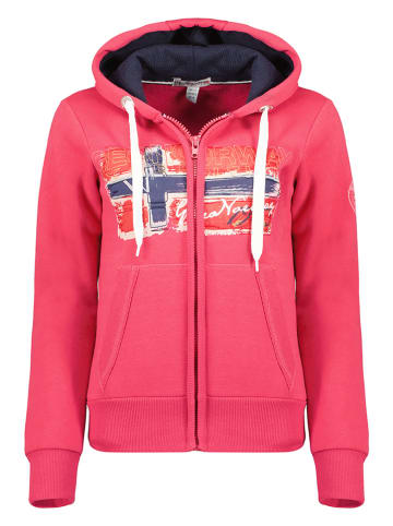 Geographical Norway Sweatjacke "Gayto" in Pink
