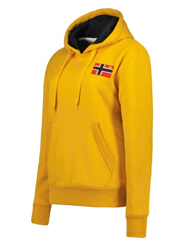 Geographical Norway Bluza "Genifer" w kolorze musztardowym