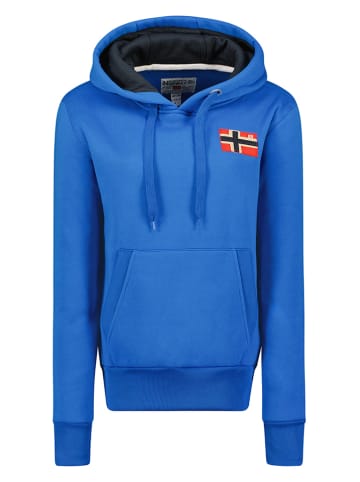 Geographical Norway Hoodie "Genifer" blauw