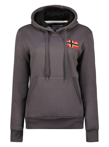 Geographical Norway Bluza "Genifer" w kolorze ciemnoszarym