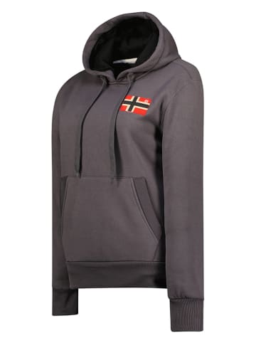 Geographical Norway Bluza "Genifer" w kolorze ciemnoszarym
